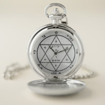 segundo Mars Pentacle (For Healing) Pocket Watch