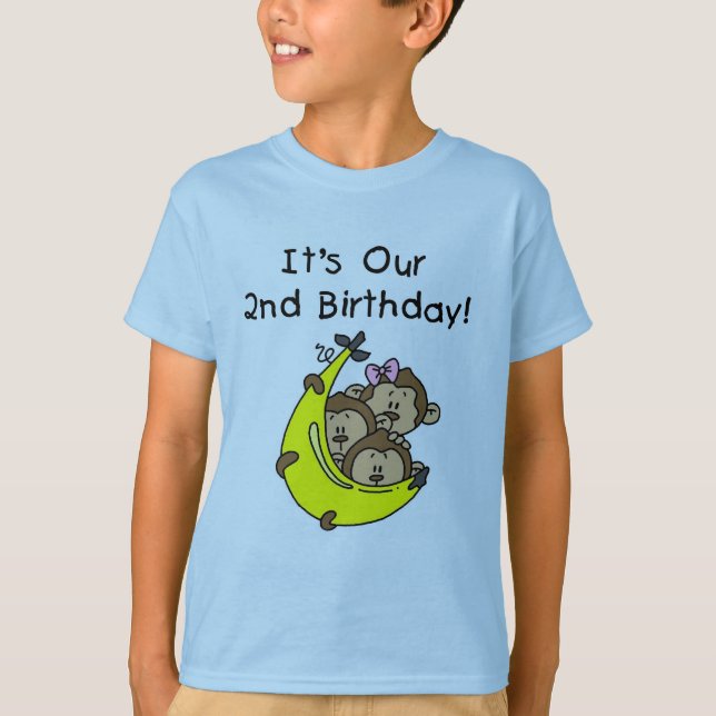 Segundo Triplets - Dois Meninos/ Um Camiseta Rapar (Frente)