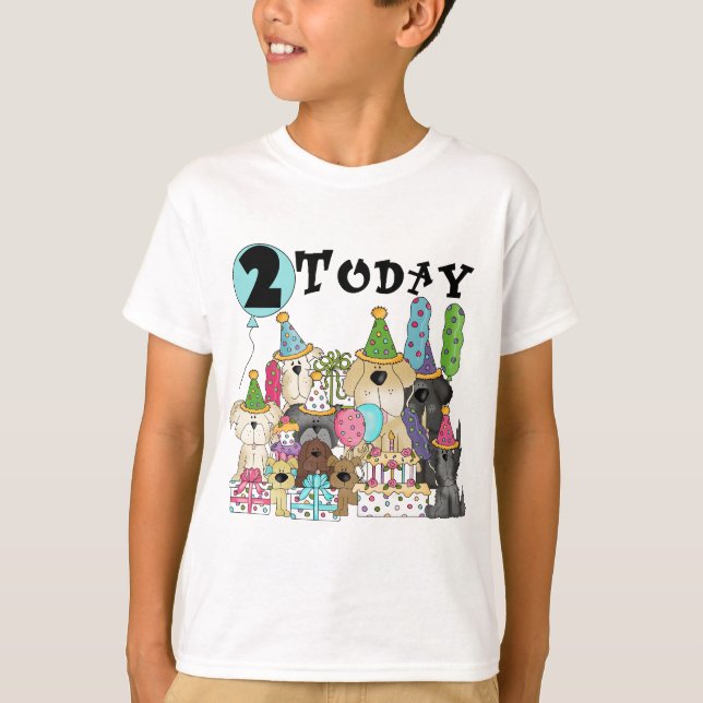 Segundos aniversários e presentes de Camiseta (Frente)