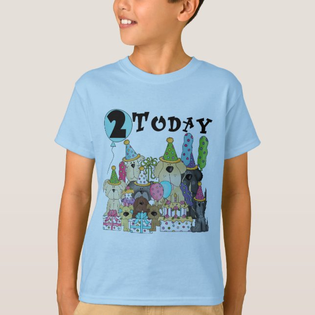 Segundos aniversários e presentes de Camiseta (Frente)