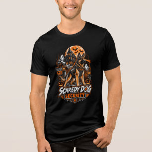 Segurança Cão Medroso Pastor Alemão Halloween K9