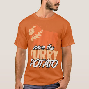 Segurança Da Camiseta De Porco De Batata De Batata