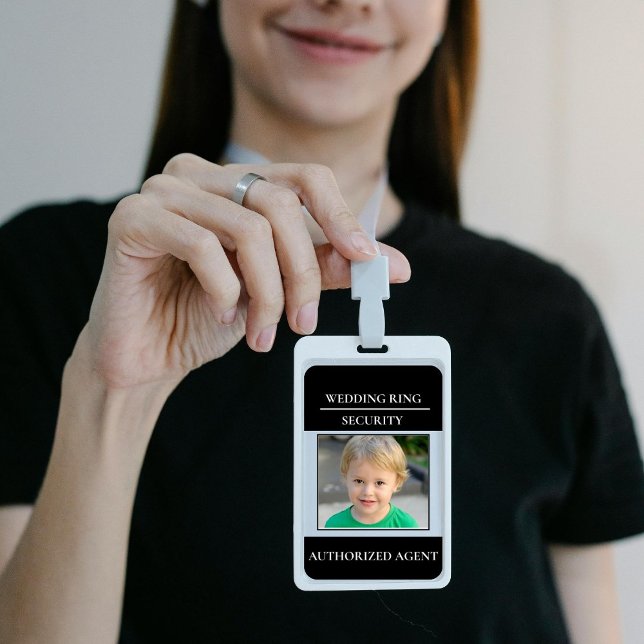 Segurança do Anel de Casamento Moderno - crachá do (Criador carregado)