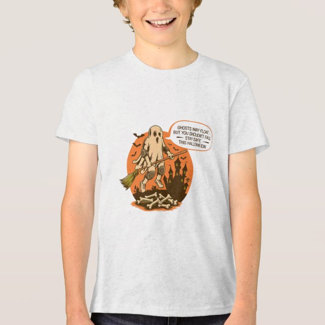 Segurança do Fantasma do Halloween - Mantenha-se s (Frente)