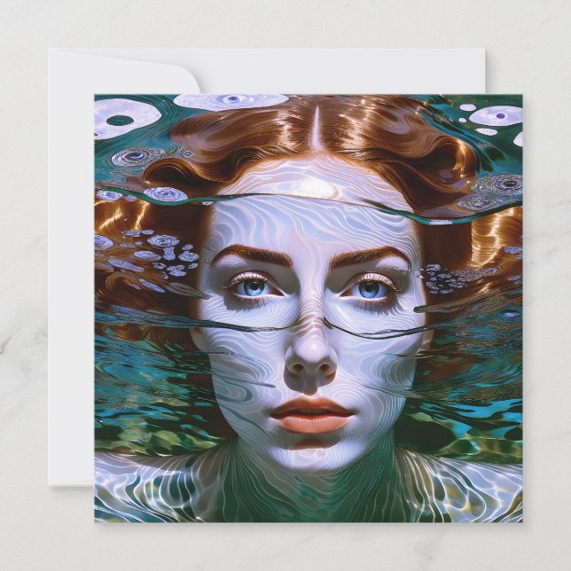 "Segurando Minha Respiração" - Mulheres Na Água (Frente)