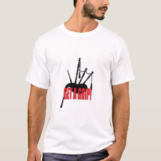 Segure firme! Camiseta de gaita de foles