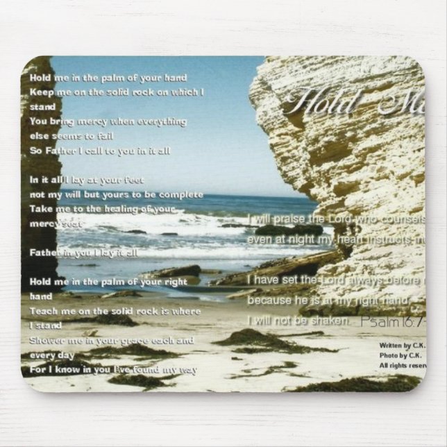 Segure-me no Mousepad (Frente)