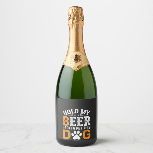 Segure Minha Cerveja Amante de Cachorro (Frente)