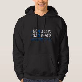 Sei que Jesus sabe que paz significa camiseta cris