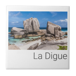 Seicheles La Digue Anse Marron Beach Vintage