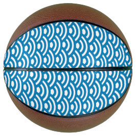 Seigaiha, Ondas, Japonês, Azul e Branco
