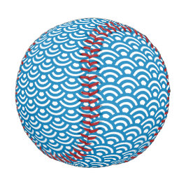 Seigaiha, Waves, Japanese, Blue and White