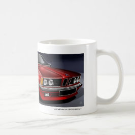 Seis canecas do cupé da série 635csi
