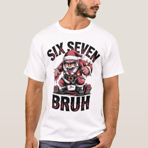 Seis Sete Bruh Camisa de Natal de Heavy Metal Engr