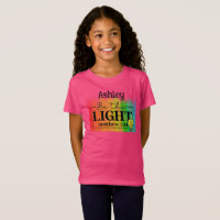 Seja a camiseta bíblia das crianças leve