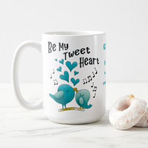 Seja a minha caneca de café personalizada do coraç