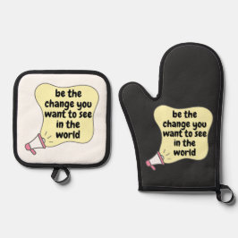 seja a mudança que você quer ver no mundo