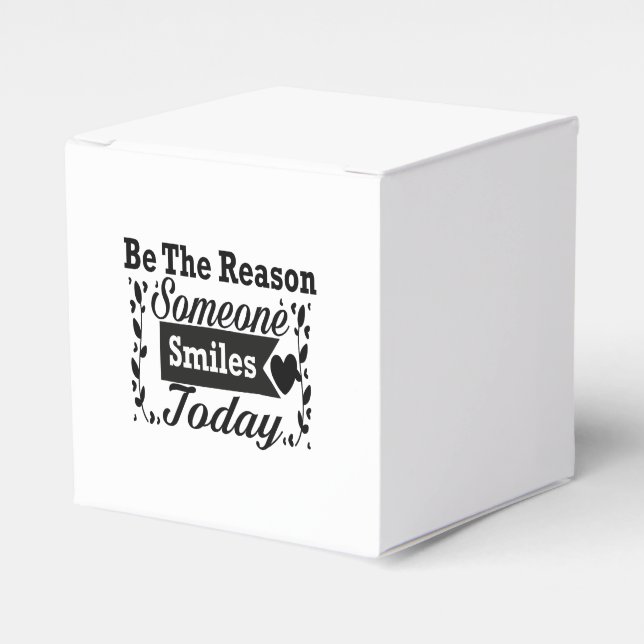 Seja A Razão Por Que Alguém Sorri Hoje Na Caixa De (Frente)