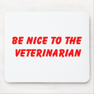 Seja agradável ao Mousepad veterinário