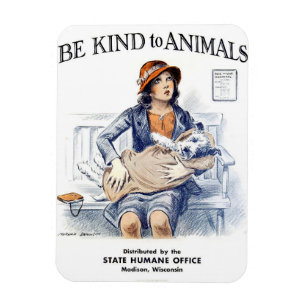 Seja amável ao ímã dos animais
