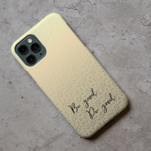 Seja bom Faça uma boa Capas de iphone de padrão de