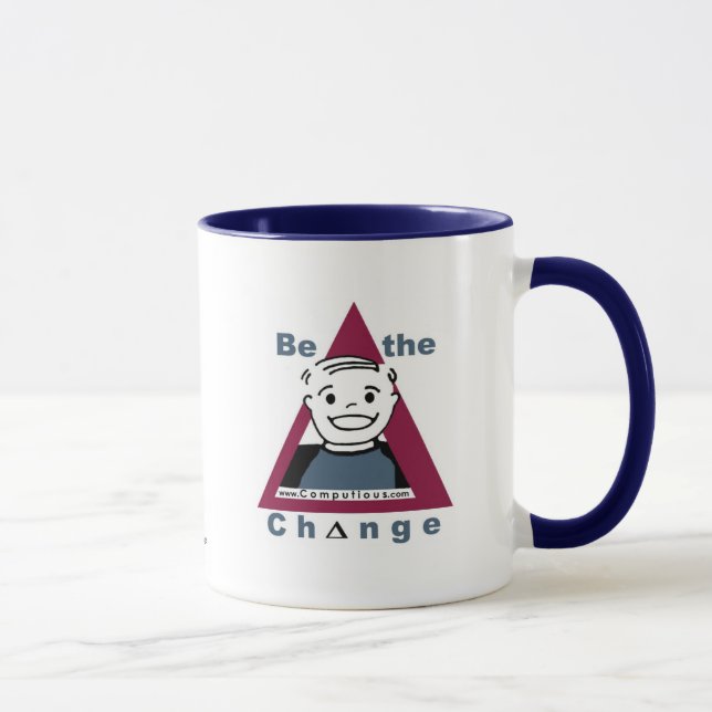 "SEJA caneca da MUDANÇA" (Direita)
