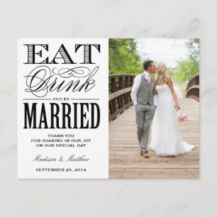 Seja Casada   Obrigado Cartão Postal Foto