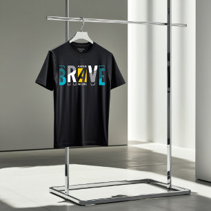 Seja Corajoso Seja Uma Camisa Motivacional Incríve