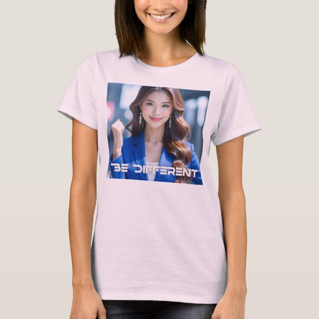SEJA DIFERENTE - Camiseta (Frente)