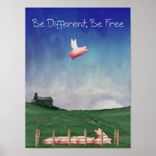 Seja Diferente, Seja Gratuito Poster