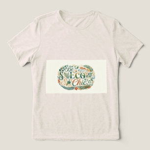 Seja Eco Chic,Camiseta