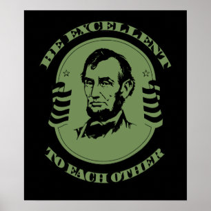 Seja excelente Poster