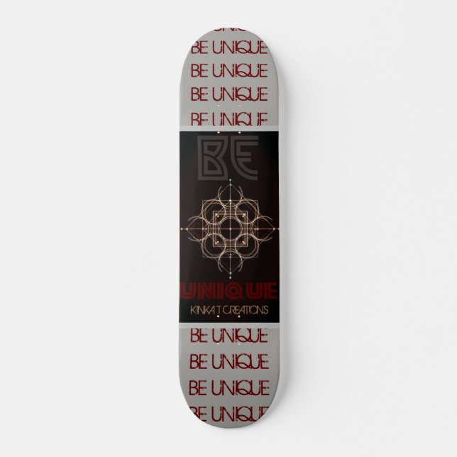 Seja exclusivo no skateboard Deck 7¾" (Frente)