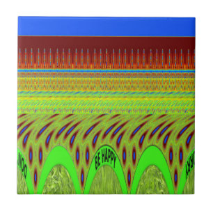 Seja feliz Bolinhas Colorida Motif Gift