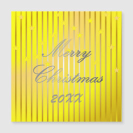 Seja Feliz e brilhante Cartão Magnético Brilho