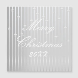 Seja Feliz e brilhante Cartão Magnético Brilho