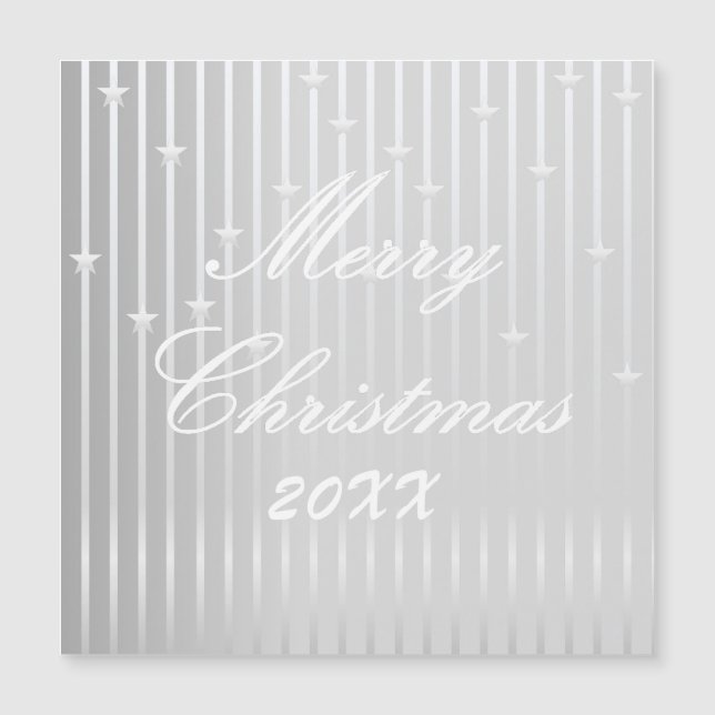 Seja Feliz e brilhante Cartão Magnético Brilho (Frente)