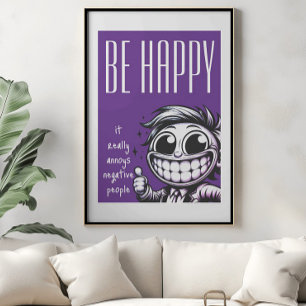 Seja Feliz: Incomoda Poster Pessoas