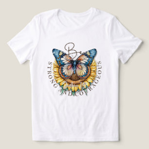 Seja forte e corajosa citação bíblia