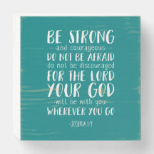 Seja Forte E Corajosa, Joshua 1:9