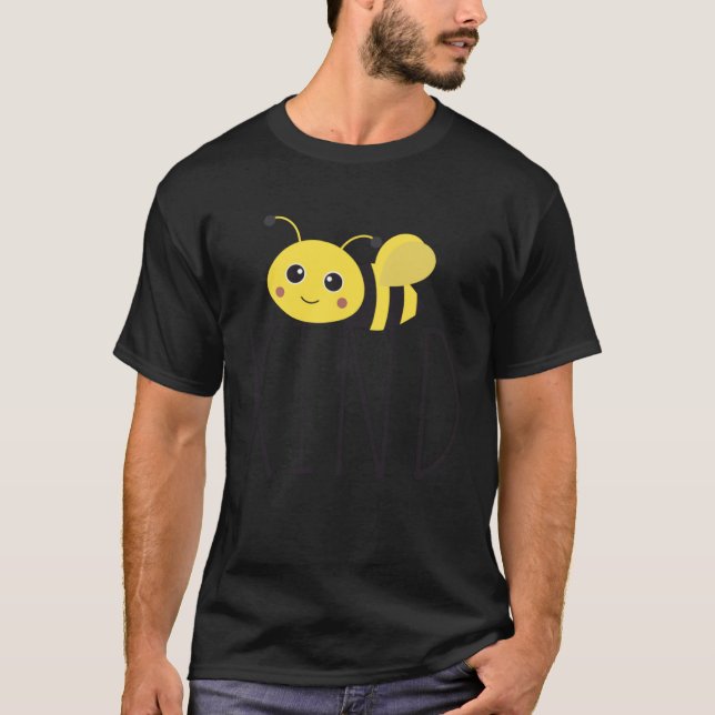 Seja gentil com Camisetas de manga curta, com Gráf (Frente)