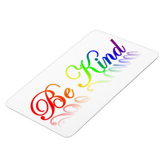 Seja gentil com ímã flexível