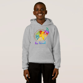 Seja gentil | Crianças Pullover Hoodie