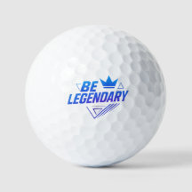 Seja lendária Bola de Golfe - Bola Premium Motivac