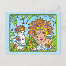 Seja Liderado Por Seus Sonhos_ Cartão Postal