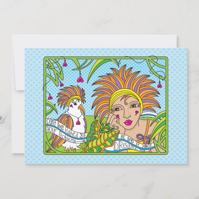 Seja Liderado Por Sua Placa Sonhos_Flat 7"x5" (Frente)