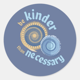 Seja mais suave que o adesivo redondo clássico nec