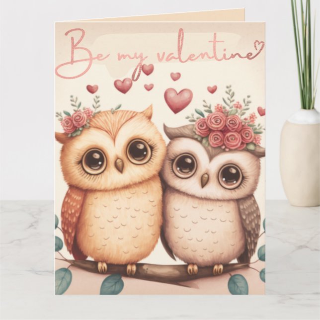 Seja meu cartão de namorados (Frente)