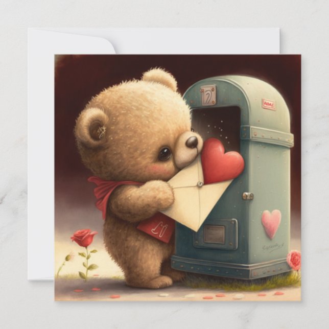 Seja meu cartão personalizado de valentine (Frente)