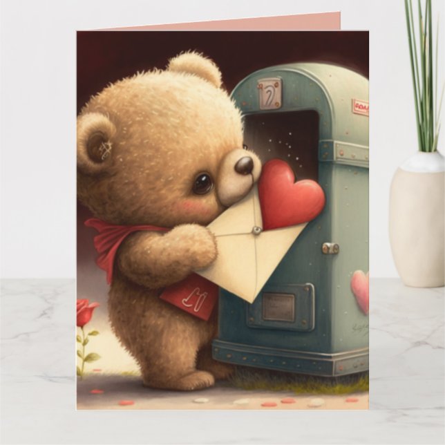 Seja meu cartão personalizado de valentine (Frente)